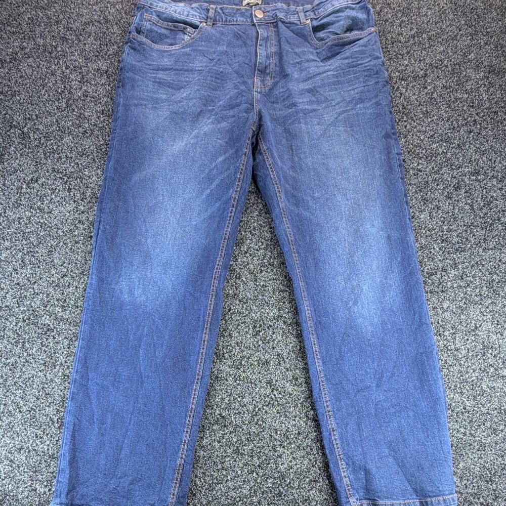 Benny Gold Jeans Mens 40x32 Blue Medium Wash Straight Leg Stretch Denim